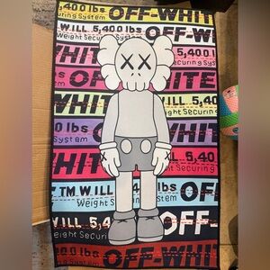 Off-White X KAWS Rug